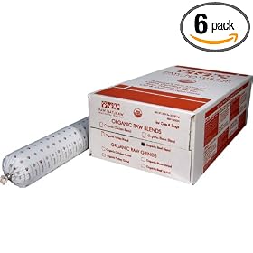 Paw Naturaw Organic Beef Blend, 22-Ounce Rolls in Boxes (Pack of 6)