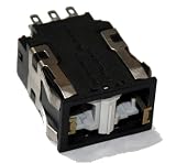 Micro Switch AML24GBA2AA04 Electronic Control Rocker On-Off-On DPDT With (2) Lamp Sockets