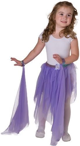 Lilac Fairy Tutu with Matching Wrist Scarves 3 Piece Set