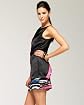 Belted Print Sheath Dress Product Image