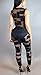 Women's Sexy Sleeveless Deep V-neck See Through Bodycon Clubwear Romper Jumpsuit