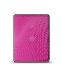 iLuv Flexi-Clear TPU Case with Dot Wave Pattern for iPad - Pink