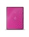 iLuv Flexi-Clear TPU Case with Dot Wave Pattern for iPad - Pink