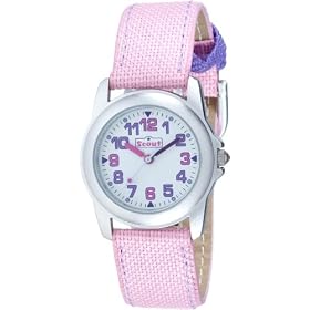 Scout - 280391003 - Montre Fille - Quartz Analogique - Bracelet en Cuir Rose