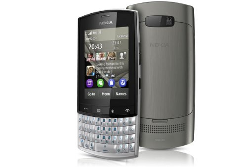 Nokia 303 Asha Silver Unlocked