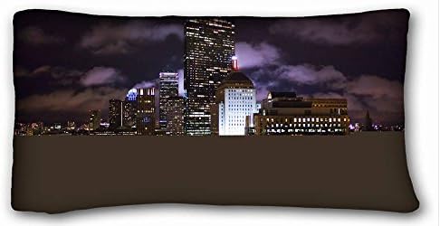 Custom City Rectangle Pillowcase 20x36 inches (one side) suitable for Full-bed