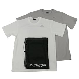 Kappa(カッパ) Tシャツセット(2枚組+ランドリーバッグ) KMGY1101