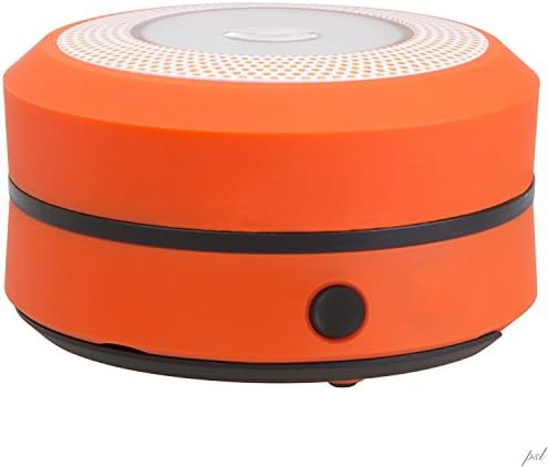 Citiger(TM) Collapsible LED Camping Lantern, Emergency Flashlight Torch, Battery Operated, Hanging Handle, Switch "ON" and "OFF", Folding Lampshade, Ideal for Hiking, Boating, etc (Orange)