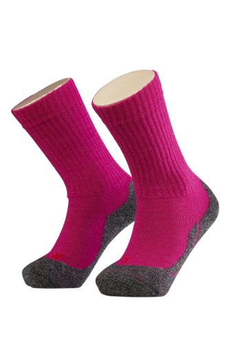 Falke Active Warm SO 10450 Unisex - Kinder Socken, Gr. 27/30, Rot (chilli 8390) Preisvergleich