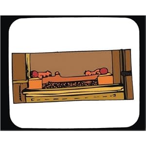 Decorated Mouse Pad with England, dwelling, interior, room, Europe,