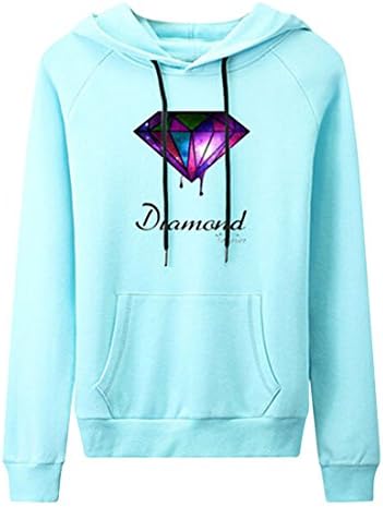 SEXYARN Women's Kiss Reindeer Xmas Ugly Christmas Sweatshirt Hoodies