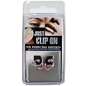 Fake Piercing CLIP ON RING pink - 2er Set