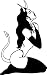Pinup Girls EPS Vector Sign Clipart Volume 2