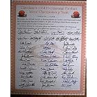 Buy 1964 NFL Champions Cleveland Browns Team Hand Signed Stock Certificate