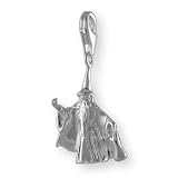 MELINA Charm Anhänger Zauberer Silber 925
