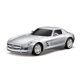 1 24 Scale Radio Remote Control Model Car Mercedes-Benz SLS AMG R C (Silver) by RASTAR