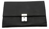 Soft Black Colour Travel Document Case (Passport, Tickets, Travellers Cheques, Insurance, Money Holder etc)
