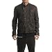 Converse by John Varvatos - Men's Asym Font Leather Bomber (Chocolate)