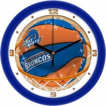 Boise State Broncos Slam Wall Clock