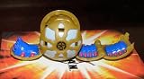 BAKUGAN B2 BAKUSWAP NEW LOOSE LIMITED EDITION SUBTERRA TAN GOLD WORMQUAKE WITH LT BLUE MARKINGS