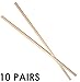 Chopsticks (10 Pair, Ivory)