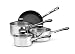 Prestige Cook 'n' Look Cookware Saucepan Set, 4 Piece