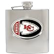 Kansas City Chiefs 6oz Stainless Steel Flask