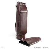 PORSCHE DESIGN! PAGASO LIMITED PRODUCTION! Made in Italy Top Quality Leather Hand Made Golf Bag with Six Club Dividers and Four Side Pockets
