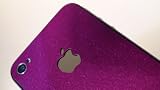 IPhone 4 Purple Diamond Metallized Shimmer Series Full Body Skin Kit