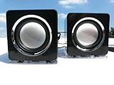 41cV8mMdN9L. SL160  Design USB Lautsprecher Boxen in Schwarz