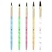 5Pcs UV Gel Acrylic Nail Brush Set for Nail Art Tips Builder and Nail Painting