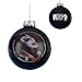 Kurt Adler KS4102 Black Demon Glass Ball with KISS Logo on Back, 80mm