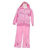 Infant Baby Girls Clothes Pink Princess Jogging Suit Outfit Girl 12-24M