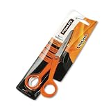(Price/EA)Stainless steel all-purpose scissors, 7 long, 2-3/4 cut, orange handles