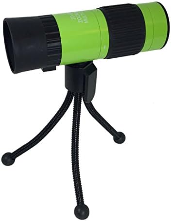 Compact Monocular Viewing Scope with Zoom 20x-80x: Portable and Lightweight, Great Mini Telescope Monoculars for Bird Watching, Golf, Hiking, Concerts (Green)