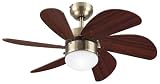 Westinghouse 7824820 Turbo Swirl Single-Light 30-Inch Six-Blade Ceiling Fan, Antique Brass with Frosted Globe 41cVBdg%2BkZL. SL160 Westinghouse 7807720 Swirl Four Light 52 Inch Five Blade Ceiling Fan, Brushed Pewter with Frosted Swirl Shades Reviews