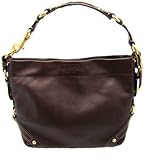 Coach Leather Carly Duffle Shoulder Handbag Bag Purse Tote 10615 Mahogany