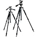 Vanguard Alta+ 254CP 4-Section Compact Carbon Fiber Tripod with 3-Way Photo Panhead