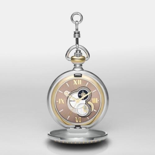 RELIC Connor Two Tone Pocket Watch