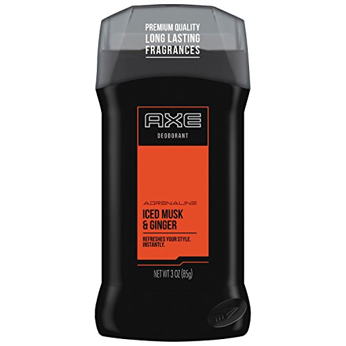 AXE Deodorant Stick for Men, Iced Musk and Ginger 3 oz