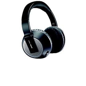 Philips SHC8565/00 Wireless HiFi Headphones - Black