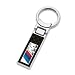 BMW Genuine M Logo Carbon Fiber Key Chain