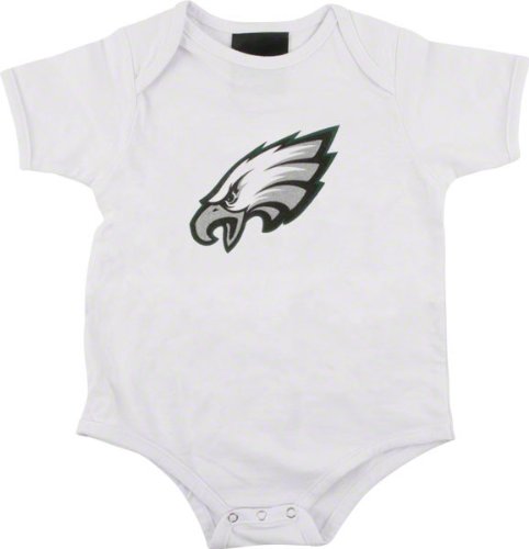 Philadelphia Eagles Infant White Reebok Logo Creeper