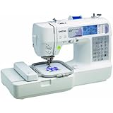Brother SE400 Combination Computerized Sewing and 4x4 Embroidery Machine With 67 Built-in Stitches, 70 Built-in Designs, 5 Lettering Fonts