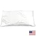 Zen Bamboo® Pillow - Shredded Memory Foam Pillow - Best Hotel Quality Cool Hypoallergenic Memory Foam Pillow w/ Bamboo Removable Cover - Queen