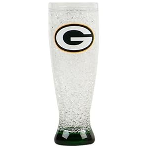 Green Bay Packers 16oz Crystal Pilsner by