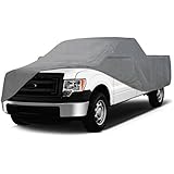 Coverking UVCTFSCI98 Universal Fit Cover for Full Size Truck with Short Bed Crew Cab - Triguard Light Weather Outdoor (Gray)