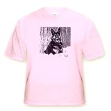 German Shepherd - Light Pink Infant Lap-Shoulder Tee (18M)