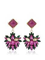 MAIOCCI Pendientes Ciclamen / Verde