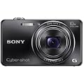 Sony DSC-WX100B Cyber-shot Digitalkamera (18 Megapixel, 10-fach opt. Zoom, 6,7 cm (2,7 Zoll) Display, Schwenkpanorama) schwarz